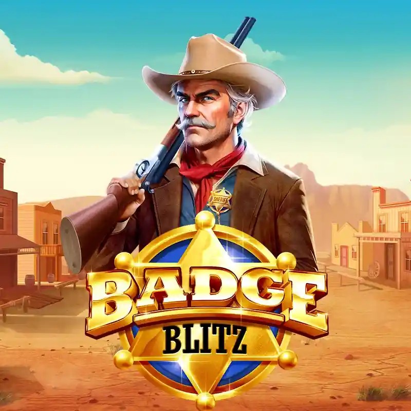 Try Badge Blitz slot by Pragmatic Play on spinsycasinoo.net – logo image