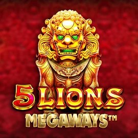 5 Lions Megaways logo by Pragmatic Play Spinsy Casino