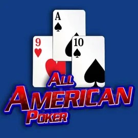 All American Poker casino game by RTG (Reel Time Gaming) – featured logo at Spinsy Casino
