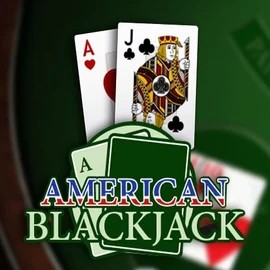American Blackjack logo – Table Games by Habanero at Spinsy Casino