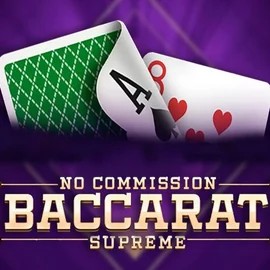 Baccarat Supreme logo by OneTouch Games at Spinsy Casino