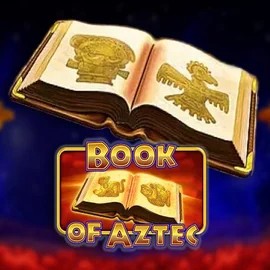 Book of Aztec game by Amatic Industries – logo hosted on Spinsy Casino