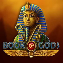 Slots logo of Book of Gods from BF Games at Spinsy Casino