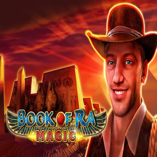 Try Book of Ra Magic slot by Greentube on spinsycasinoo.net – logo image