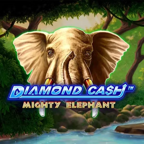 Diamond Cash Mighty Elephant by Greentube, showcased at spinsycasinoo.net – game logo