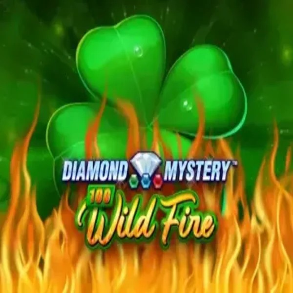 Diamond Mystery 100 Wild Fire game by Greentube – logo hosted on Spinsy Casino