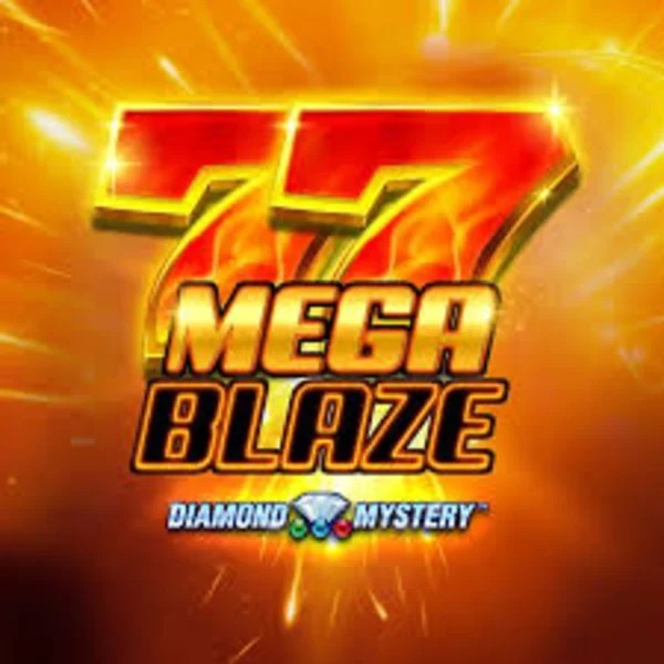 Diamond Mystery Mega Blaze by Greentube, showcased at spinsycasinoo.net – game logo
