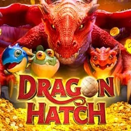 Dragon Hatch online game logo by PG Soft on spinsycasinoo.net
