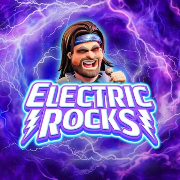 Official Slots logo: Electric Rocks by Inspired Gaming at Spinsy Casino