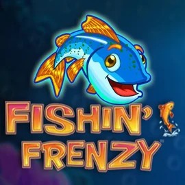 Slots logo of Fishin Frenzy from Blueprint Gaming at Spinsy Casino
