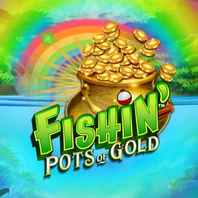 Fishin Pots Of Gold by Gameburger Studios, showcased at spinsycasinoo.net – game logo