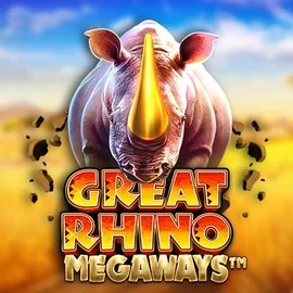 Great Rhino Megaways logo by Pragmatic Play at Spinsy Casino