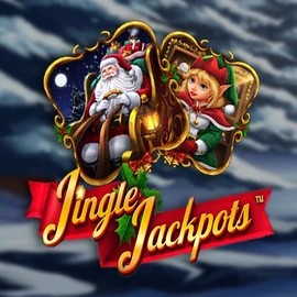 Jingle Jackpots casino game by Dragon Gaming – featured logo at Spinsy Casino