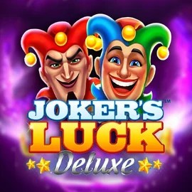Jokers Luck Deluxe online game logo by Skywind Group on spinsycasinoo.net