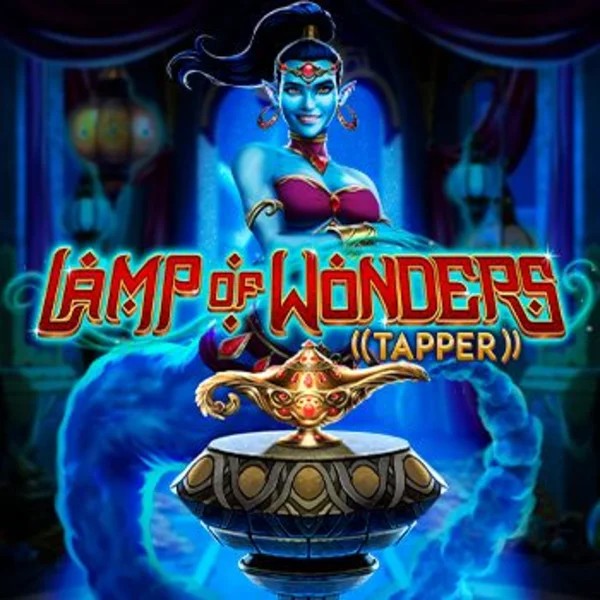 Lamp Of Wonders Tapper slot logo by Greentube at Spinsy Casino