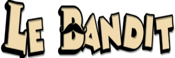 Le Bandit online game logo by Hacksaw Gaming on spinsycasinoo.net
