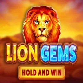 Lion Gems Hold and Win logo – Slots by Playson at Spinsy Casino