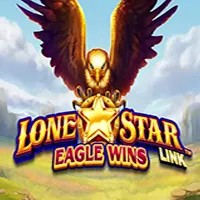 Lone Star Link Eagle Wins slot logo by Novomatic at Spinsy Casino