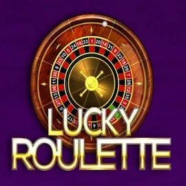 Lucky Roulette logo by Belatra Games at Spinsy Casino