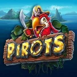 Official Slots logo: Pirots by ELK Studios at Spinsy Casino