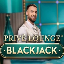 Privé Lounge Blackjack logo by Pragmatic Play at Spinsy Casino
