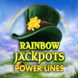 Rainbow Jackpots Power Lines casino game by Red Tiger Gaming – featured logo at Spinsy Casino