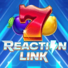 Reaction Link slot logo by Playtech at Spinsy Casino