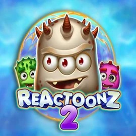 Reactoonz 2 logo by Play'n GO Spinsy Casino
