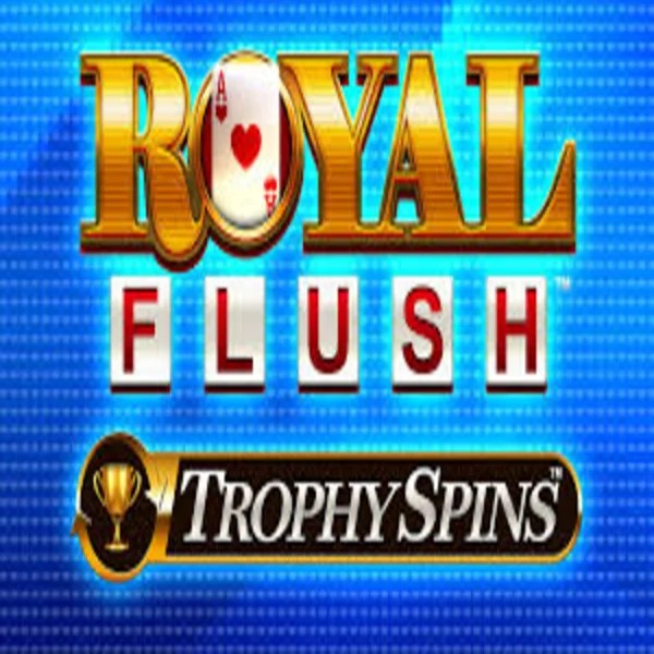 Royal Flush Trophy Spins slot visual from Greentube available on spinsycasinoo.net