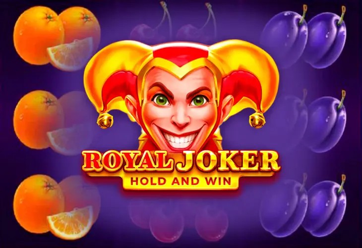 Royal Joker: Hold and Win slot logo by Playson at Spinsy Casino