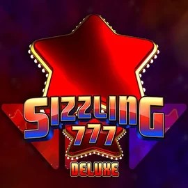 Sizzling 777 Deluxe online game logo by Wazdan on spinsycasinoo.net