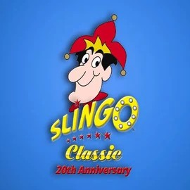 Slingo Classic 20th Anniversary game by Slingo – logo hosted on Spinsy Casino