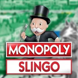 Slingo Monopoly online game logo by Gaming Realms on spinsycasinoo.net
