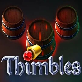 Thimbles game by Evoplay – logo hosted on Spinsy Casino