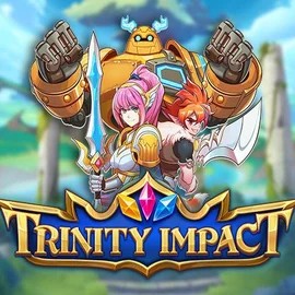 Trinity Impact game by Play'n GO – logo hosted on Spinsy Casino