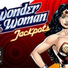 Official Jackpots logo: Wonder Woman Jackpots by Amaya at Spinsy Casino